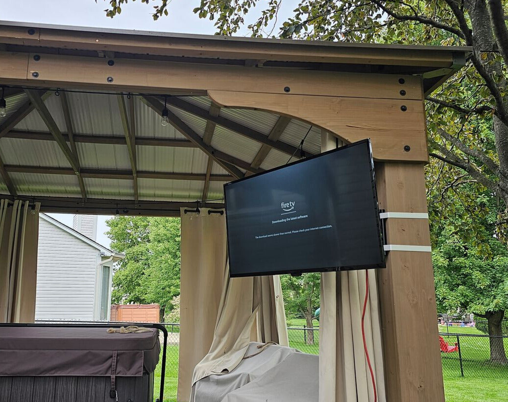 How to Choose the Right Gazebo TV Mount for Outdoor Entertainment