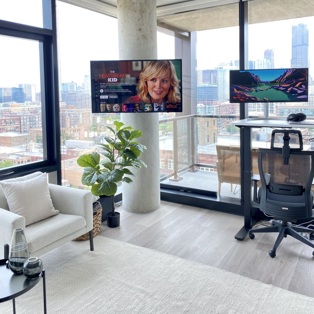 How To Mount Your TV on a Condo Pillar