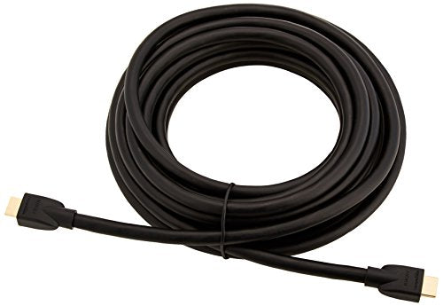 HDMI Cable, 25 ft HDMI cable, 4k HDMI cable, Black HDMI cable, Showing Full Cord